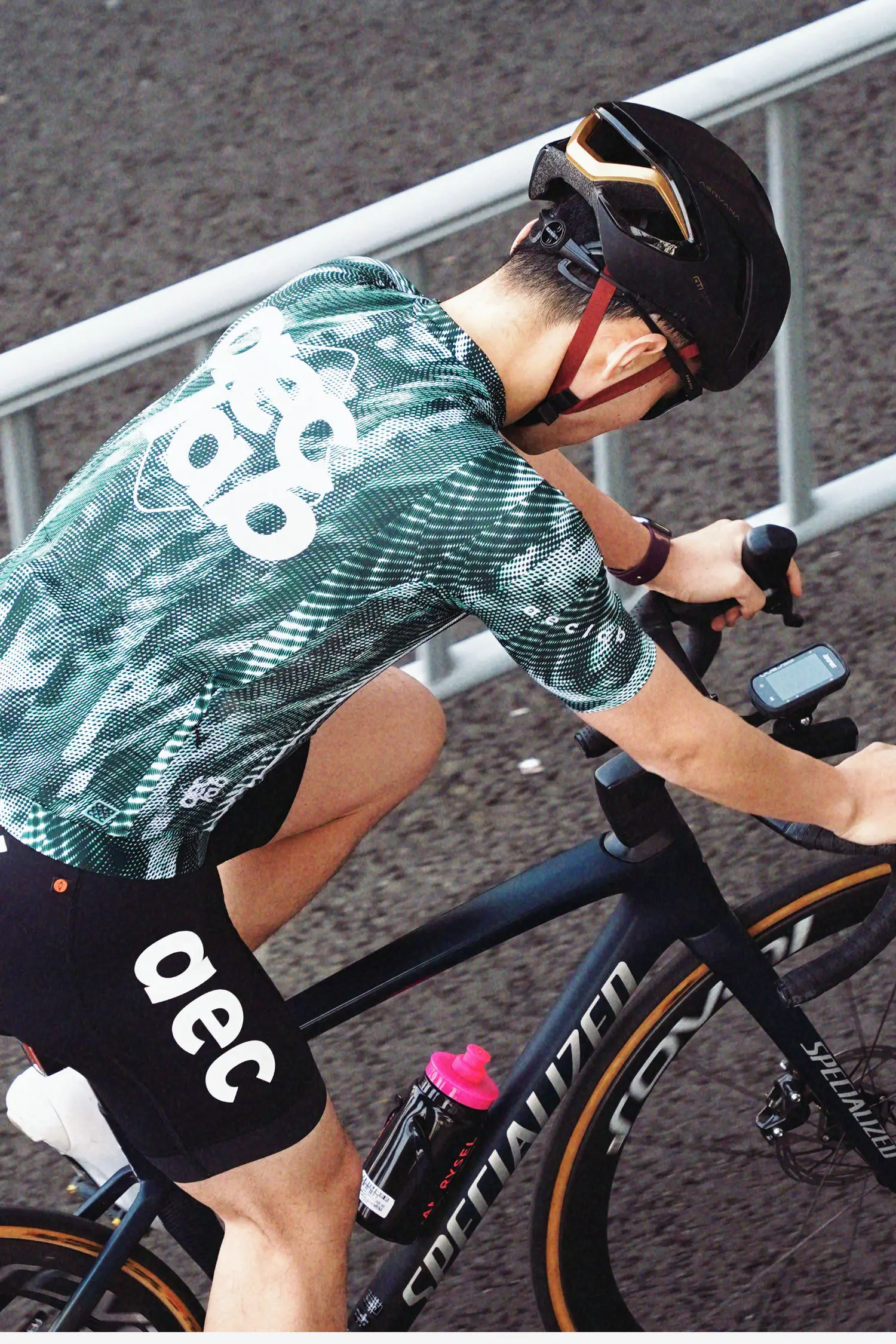 AEC.CYCLIST Cycling Jersey Summer Short Sleeve Bicycle Tops 2026 New Road MTB Clothing High Elastic YKK Zipper Back 3 Pockets