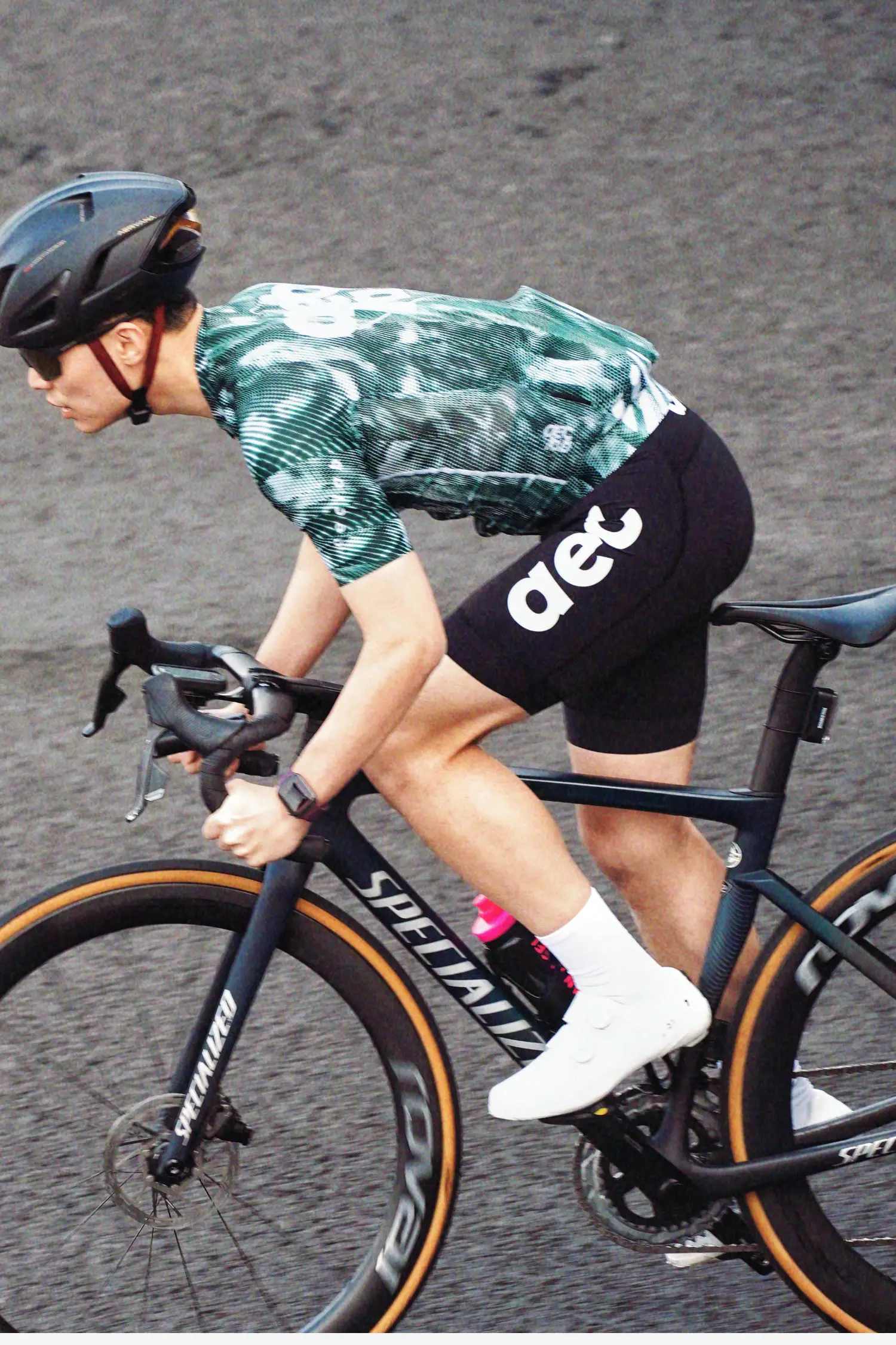 AEC.CYCLIST Cycling Jersey Summer Short Sleeve Bicycle Tops 2026 New Road MTB Clothing High Elastic YKK Zipper Back 3 Pockets