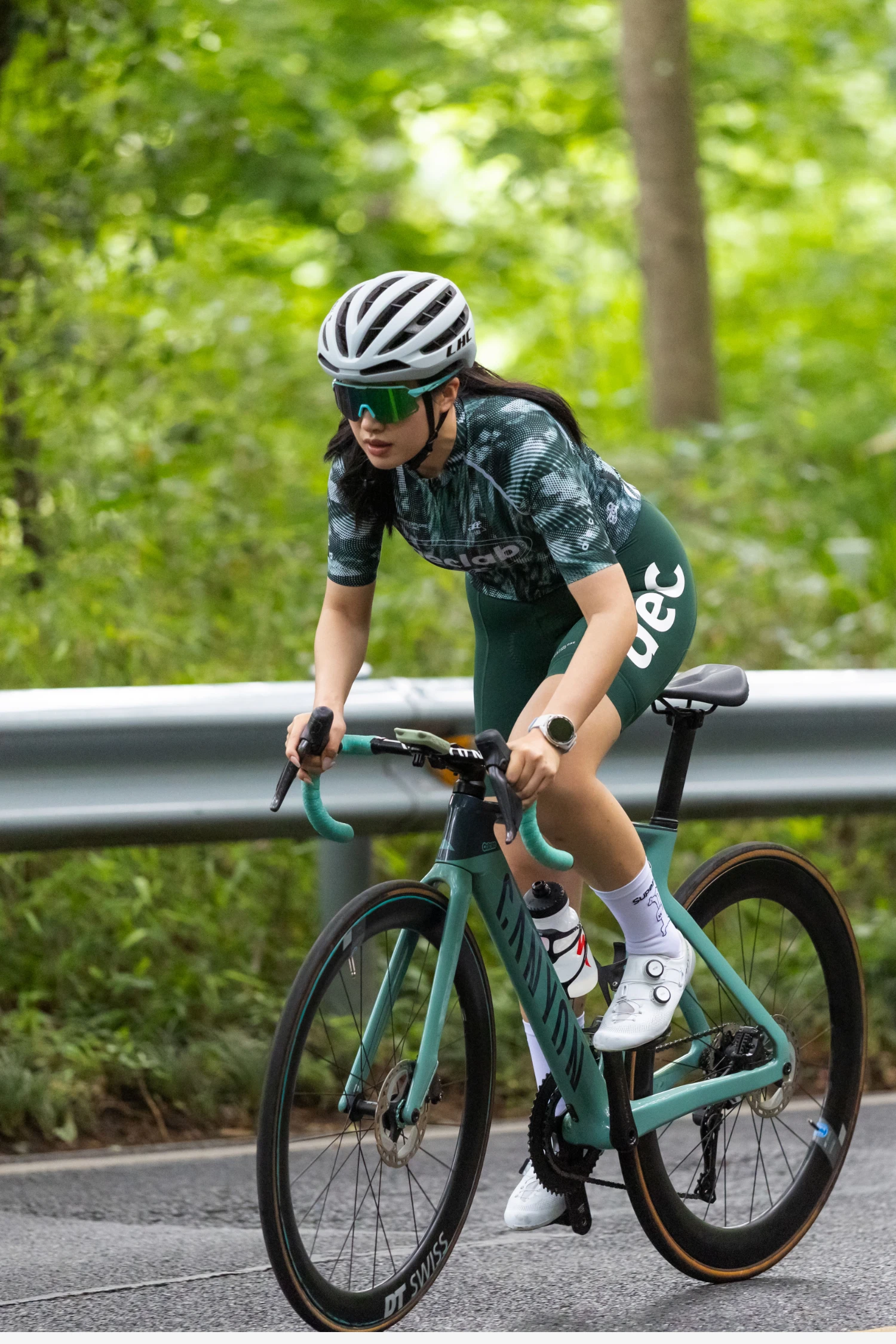 AEC.CYCLIST Cycling Jersey Summer Short Sleeve Bicycle Tops 2026 New Road MTB Clothing High Elastic YKK Zipper Back 3 Pockets