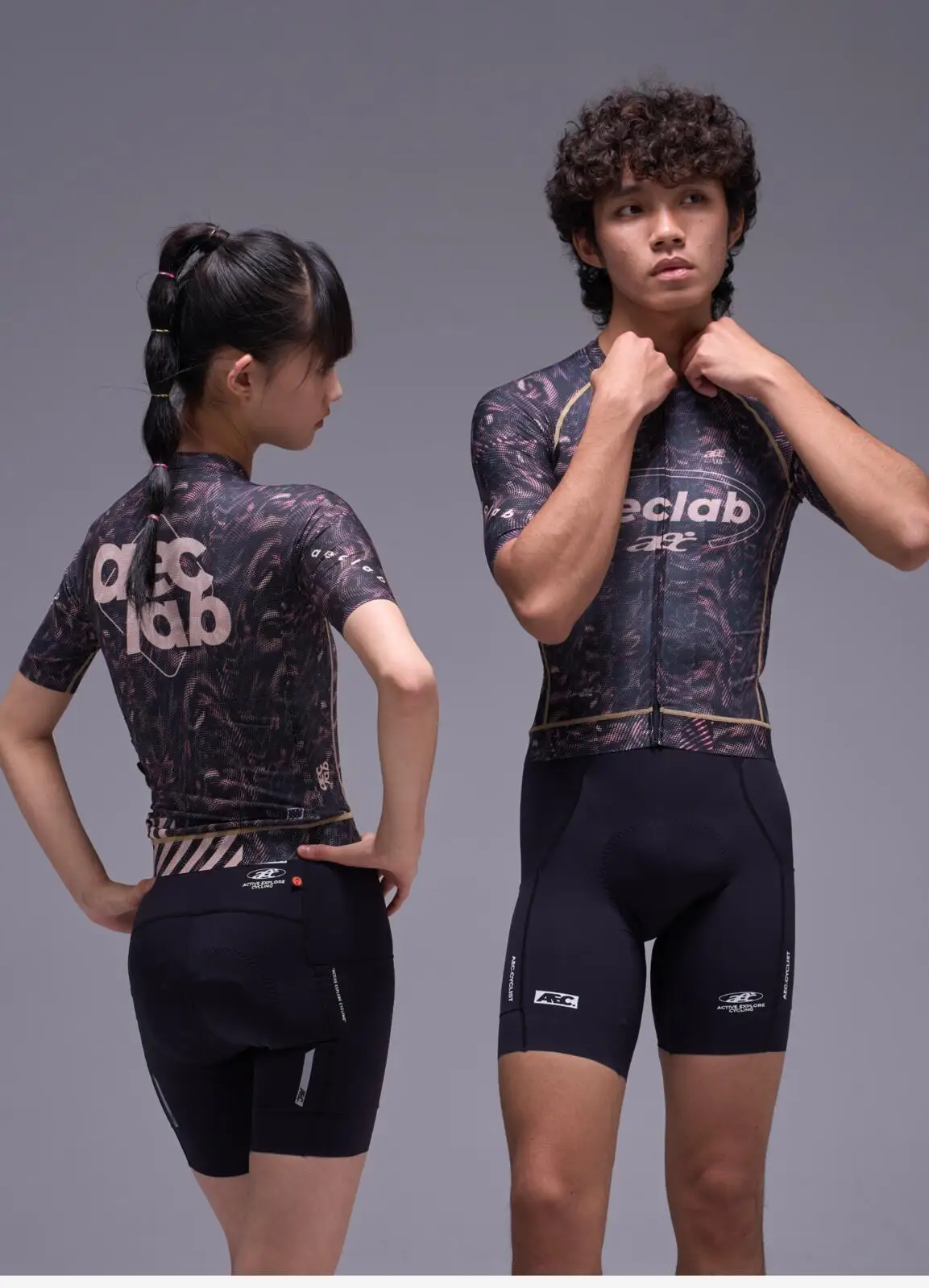 AEC.CYCLIST Cycling Jersey Summer Short Sleeve Bicycle Tops 2026 New Road MTB Clothing High Elastic YKK Zipper Back 3 Pockets