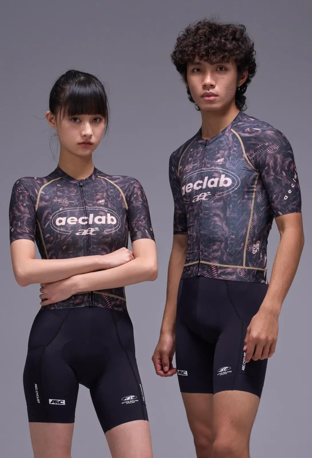 AEC.CYCLIST Cycling Jersey Summer Short Sleeve Bicycle Tops 2026 New Road MTB Clothing High Elastic YKK Zipper Back 3 Pockets