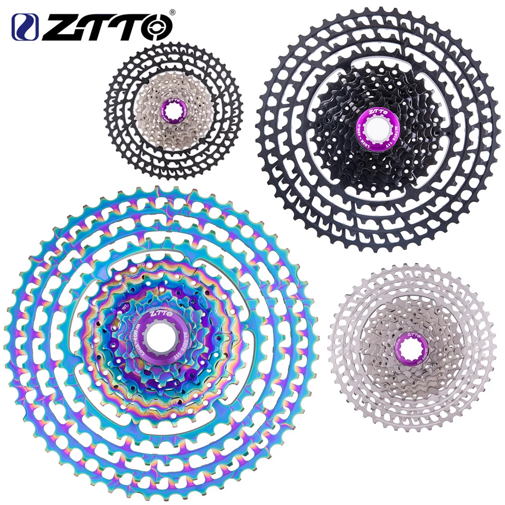ZTTO 11 Speed Mountain Bike Freewheel Bicycle Cassette 11S 11-50T 40 42 46 52T MTB HG Hub 11S Gravel Bike Sprocket XX1 gx m9000