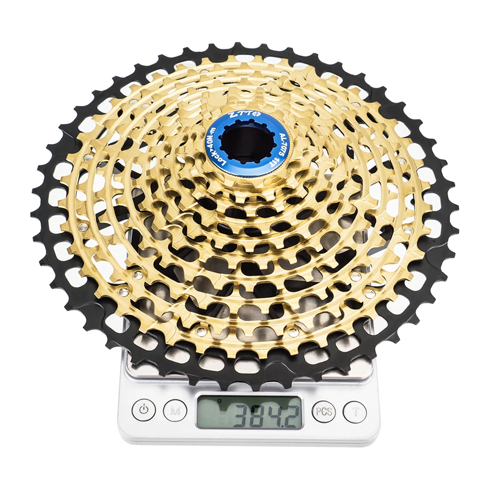 ZTTO 11 Speed Mountain Bike Freewheel Bicycle Cassette 11S 11-50T 40 42 46 52T MTB HG Hub 11S Gravel Bike Sprocket XX1 gx m9000