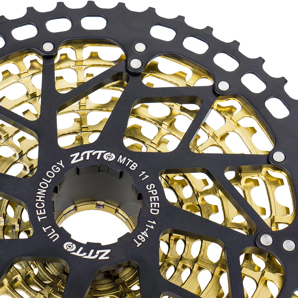 ZTTO 11 Speed Mountain Bike Freewheel Bicycle Cassette 11S 11-50T 40 42 46 52T MTB HG Hub 11S Gravel Bike Sprocket XX1 gx m9000