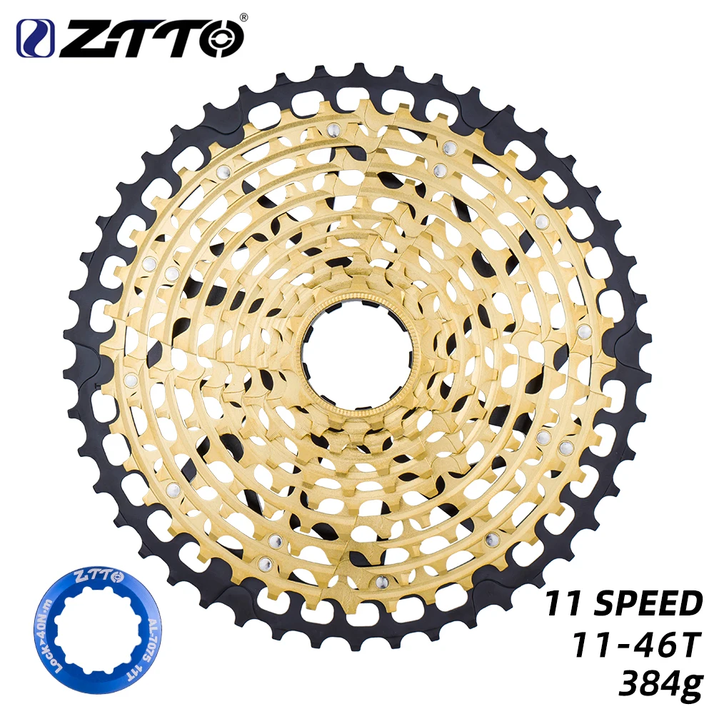 ZTTO 11 Speed Mountain Bike Freewheel Bicycle Cassette 11S 11-50T 40 42 46 52T MTB HG Hub 11S Gravel Bike Sprocket XX1 gx m9000
