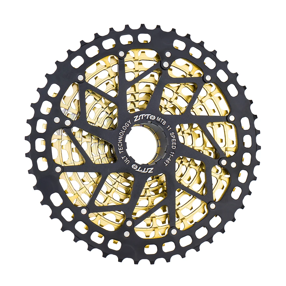 ZTTO 11 Speed Mountain Bike Freewheel Bicycle Cassette 11S 11-50T 40 42 46 52T MTB HG Hub 11S Gravel Bike Sprocket XX1 gx m9000