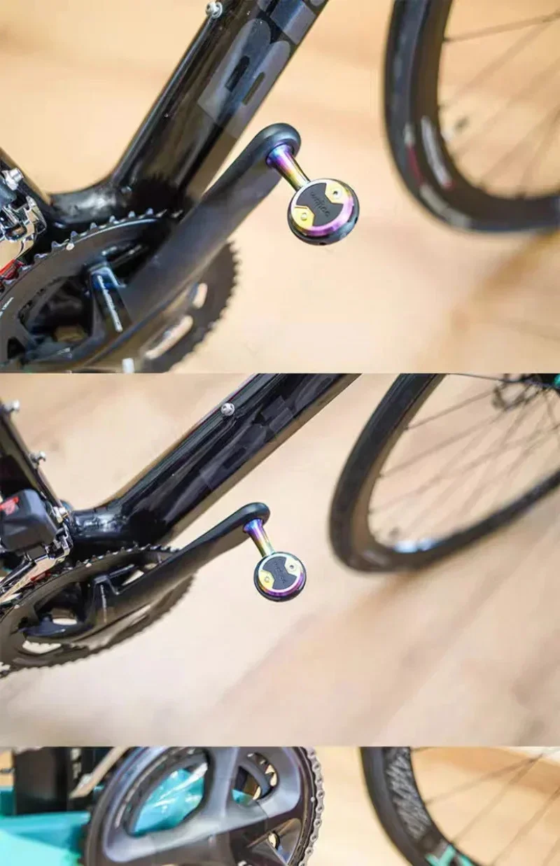 For Wahoo SpeedplayLollipop lock pedal titanium alloy shaftTC11Ultra-light titanium axle accessories,For bicycle parts and compo