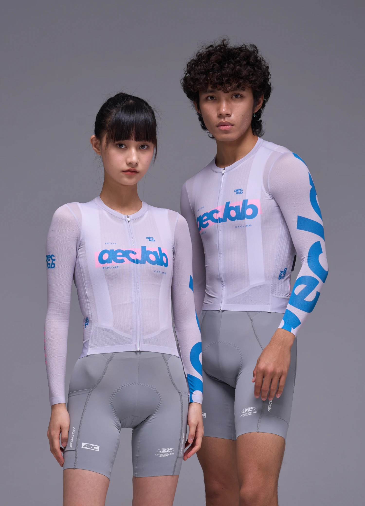 AEC.CYSLIST 2026 New Women's Cycling Jersey Spring Men Long Sleeve Cycling Tops YKK Zipper Cycling Clothing Breathable
