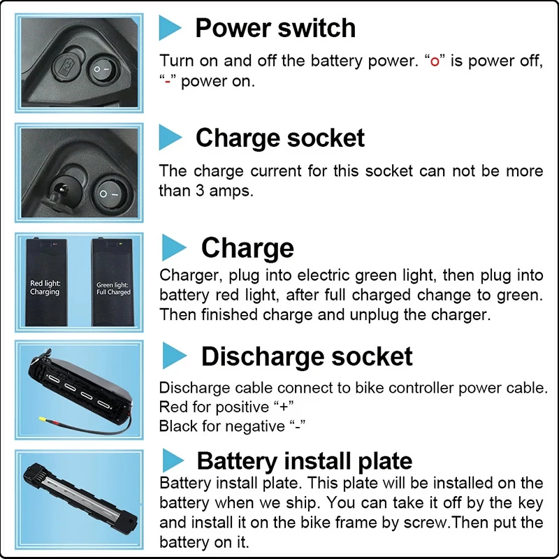 72V chamrider 50ah Electric bicycle Battery 48V52V 30 Eletrica ebike Lithium Batterie 60V 40ah Bafang 1000w 2000w electric motor
