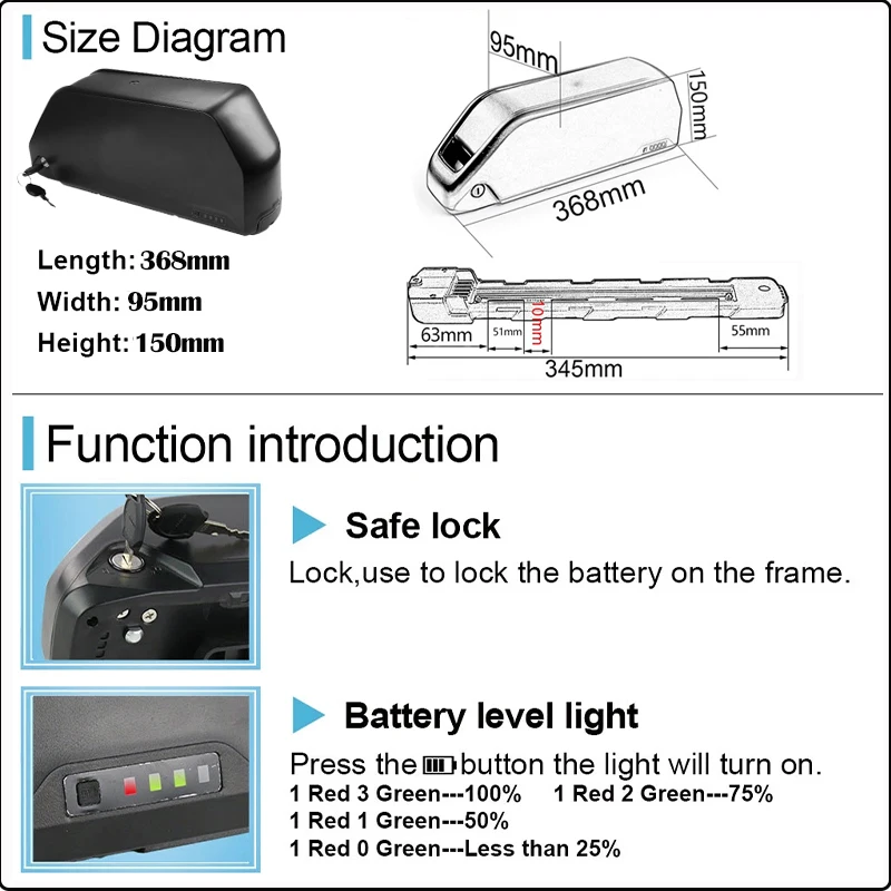 72V chamrider 50ah Electric bicycle Battery 48V52V 30 Eletrica ebike Lithium Batterie 60V 40ah Bafang 1000w 2000w electric motor