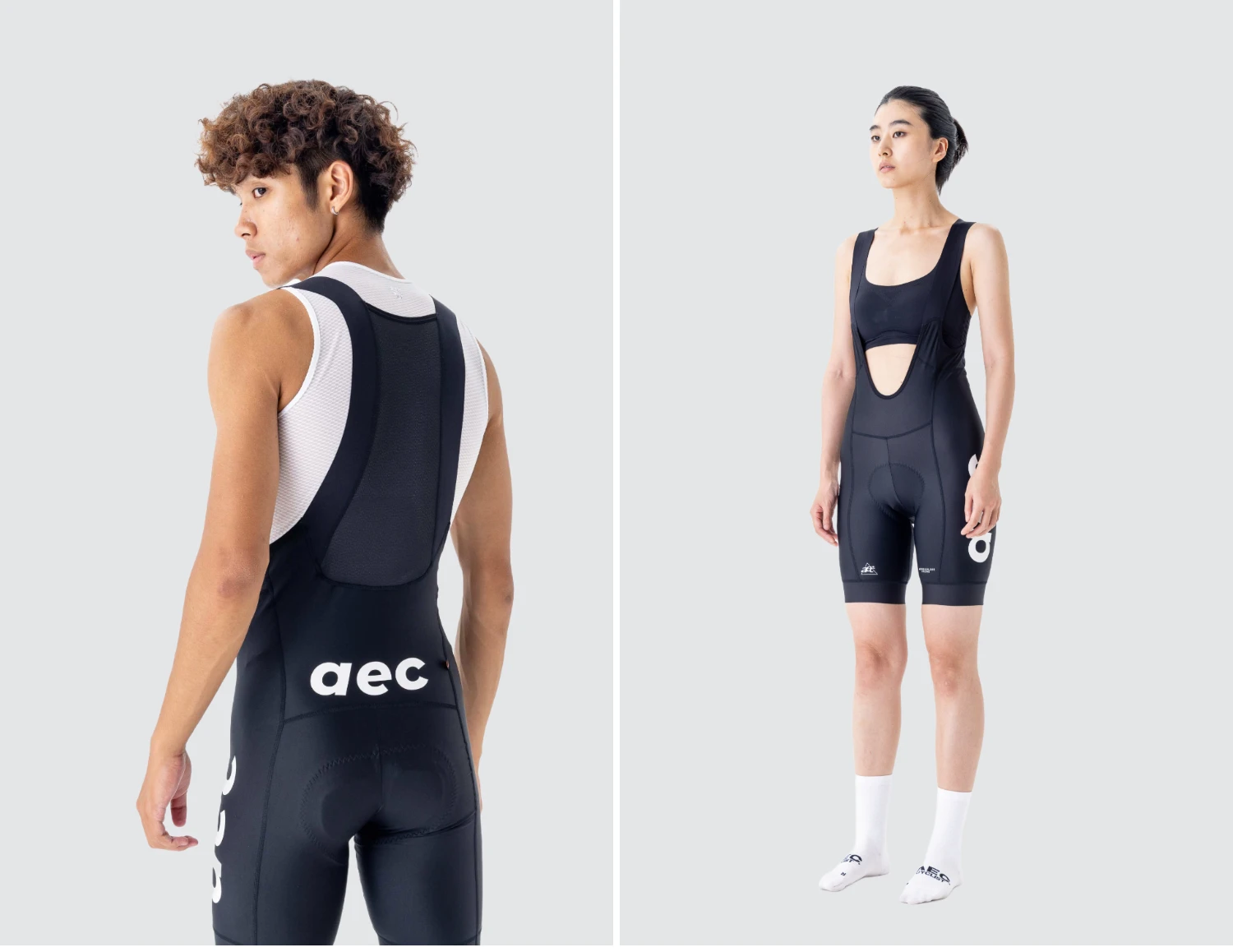 AEC.Cyclist Cycling Bibs Men Women's Shorts Italy Elastic Interface Padded 7 Hours Riding Short Bibs High Elastic Tight MTB