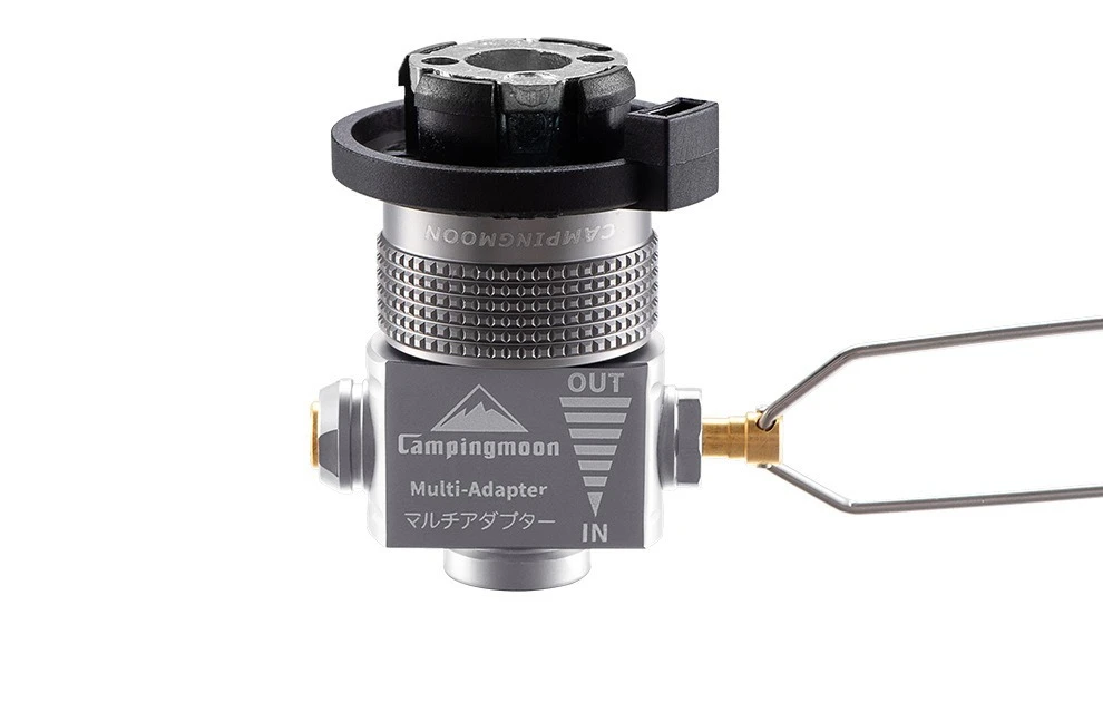 CAMPINGMOON Z15+Z11 gas accessory set pressure relief inflation valve IPB conversion head long gas tank flat mountain gas