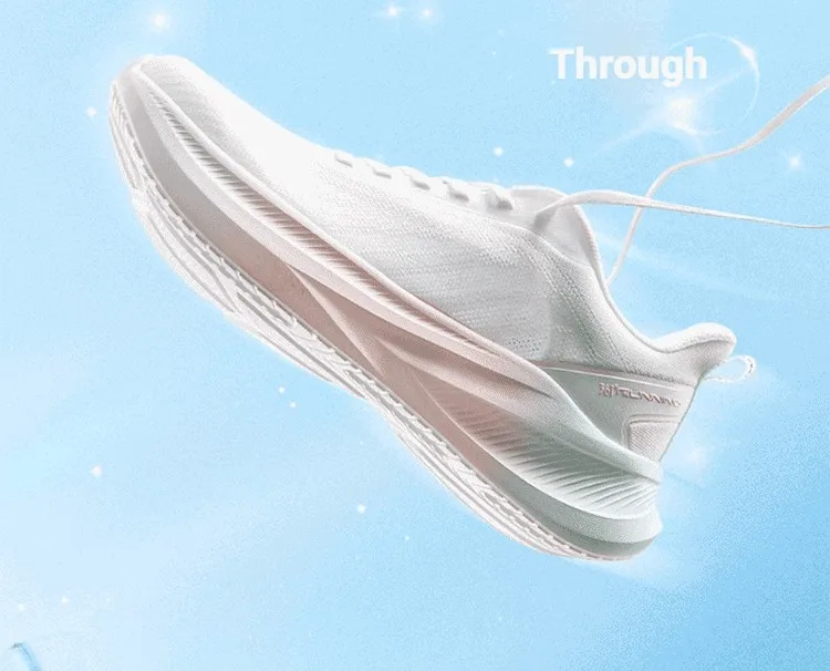 361 Degrees AirFeather 5.0 Women Running Shoes Comfortable Lightweight Breathable Wear-resistant Elastic Sole Sneakers 682612217