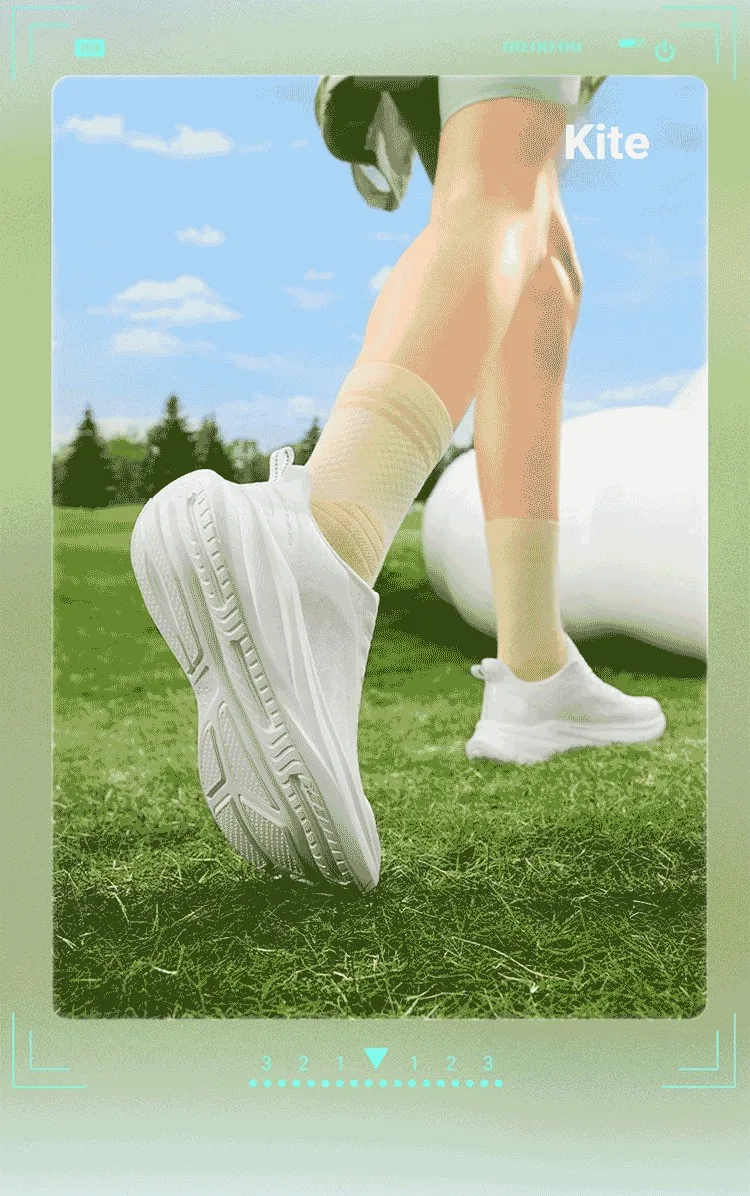 361 Degrees AirFeather 5.0 Women Running Shoes Comfortable Lightweight Breathable Wear-resistant Elastic Sole Sneakers 682612217