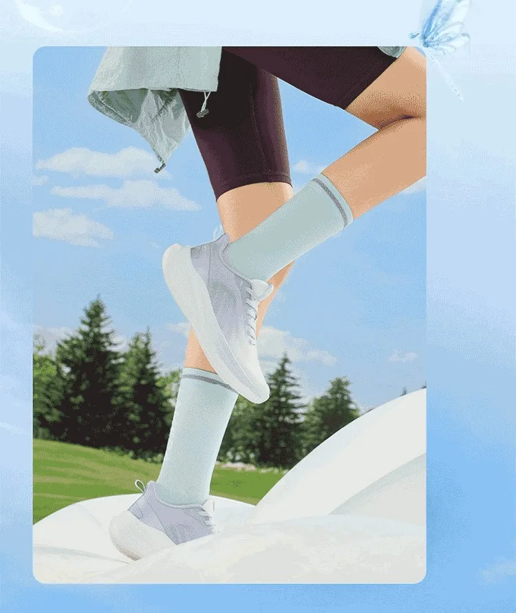 361 Degrees AirFeather 5.0 Women Running Shoes Comfortable Lightweight Breathable Wear-resistant Elastic Sole Sneakers 682612217