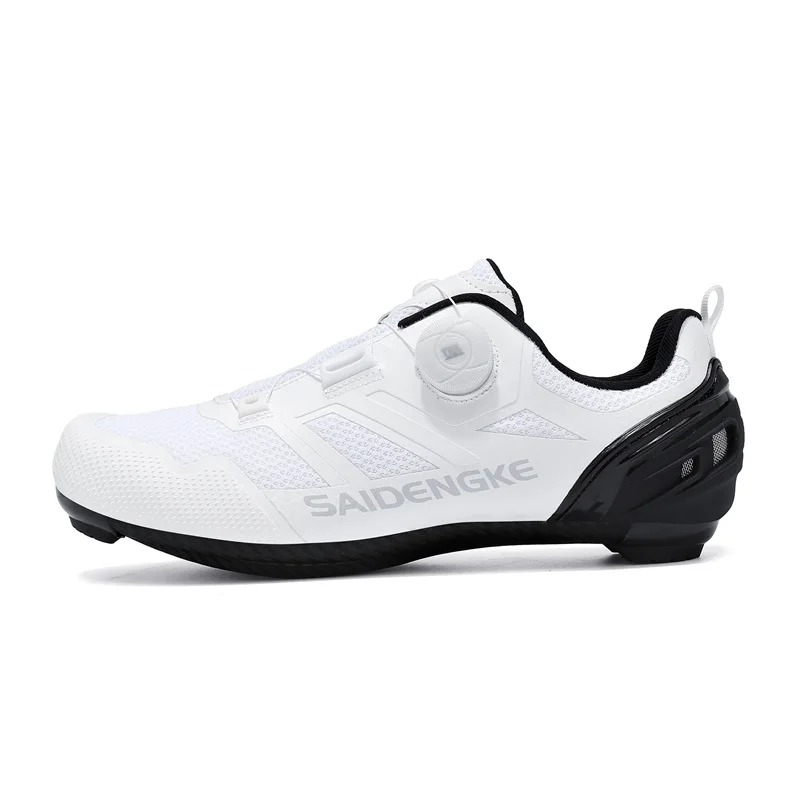 Road Cycling Shoes Man Breathable Summer Self-Locking Cleat Non-Slip Mountain Bicycle Shoe Men's SPD Racing Sneaker Lightweight