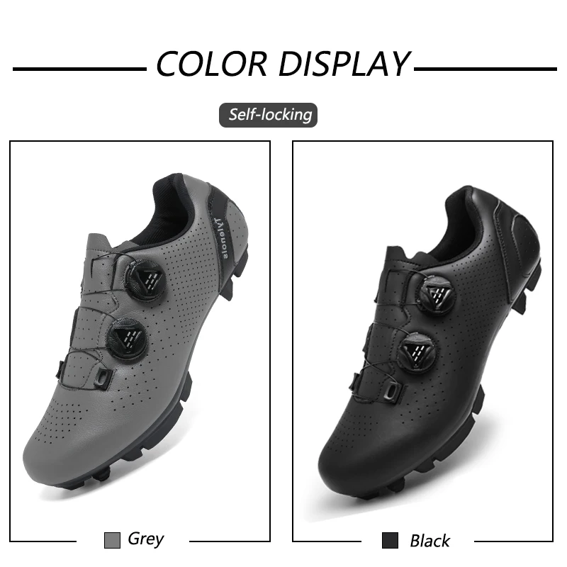 Cycling Flat MTB Shoes Mountain Sneakers Men Footwear Dirt Bike Racing Clit Bicycle Woman Road Spd Speed Cleat Biking