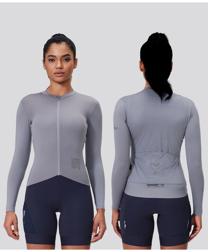 YKYWBIKE 2026 Women Cycling Jersey Spring Long Sleeve Road Bike Top Bicycle Clothing Slim Riding Long Shirt