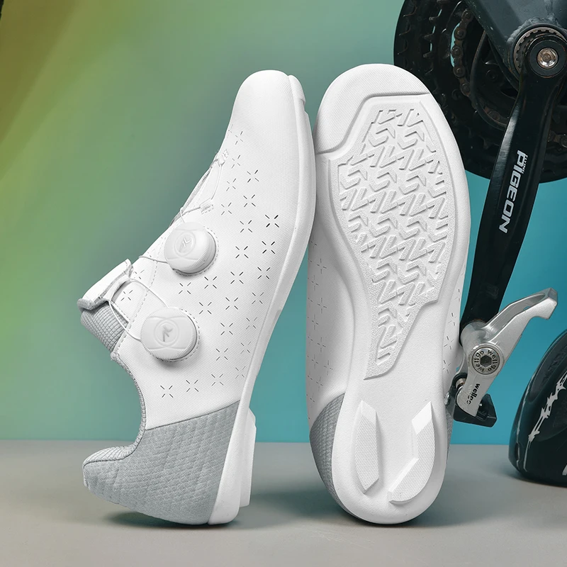 Non Locking Mountain Bike Shoes Without Cleats Road Bicycle Rb Speed Non Cleat Cycling Shoes Sneaker Flat Pedal Mtb Women Men