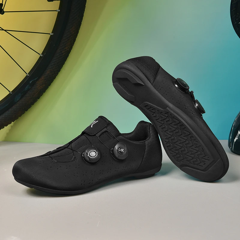 Non Locking Mountain Bike Shoes Without Cleats Road Bicycle Rb Speed Non Cleat Cycling Shoes Sneaker Flat Pedal Mtb Women Men