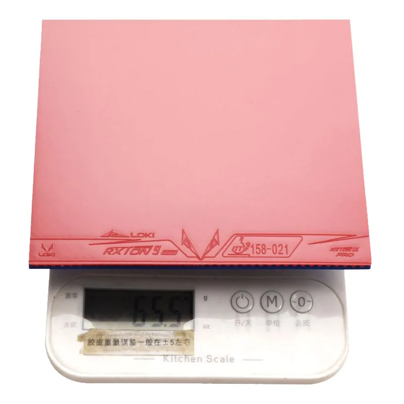 LOKI RXTON 9 PRO Table Tennis Rubber Special for Professional Players Sticky Ping Pong Rubber Sheet with Pre-made Loxa Sponge
