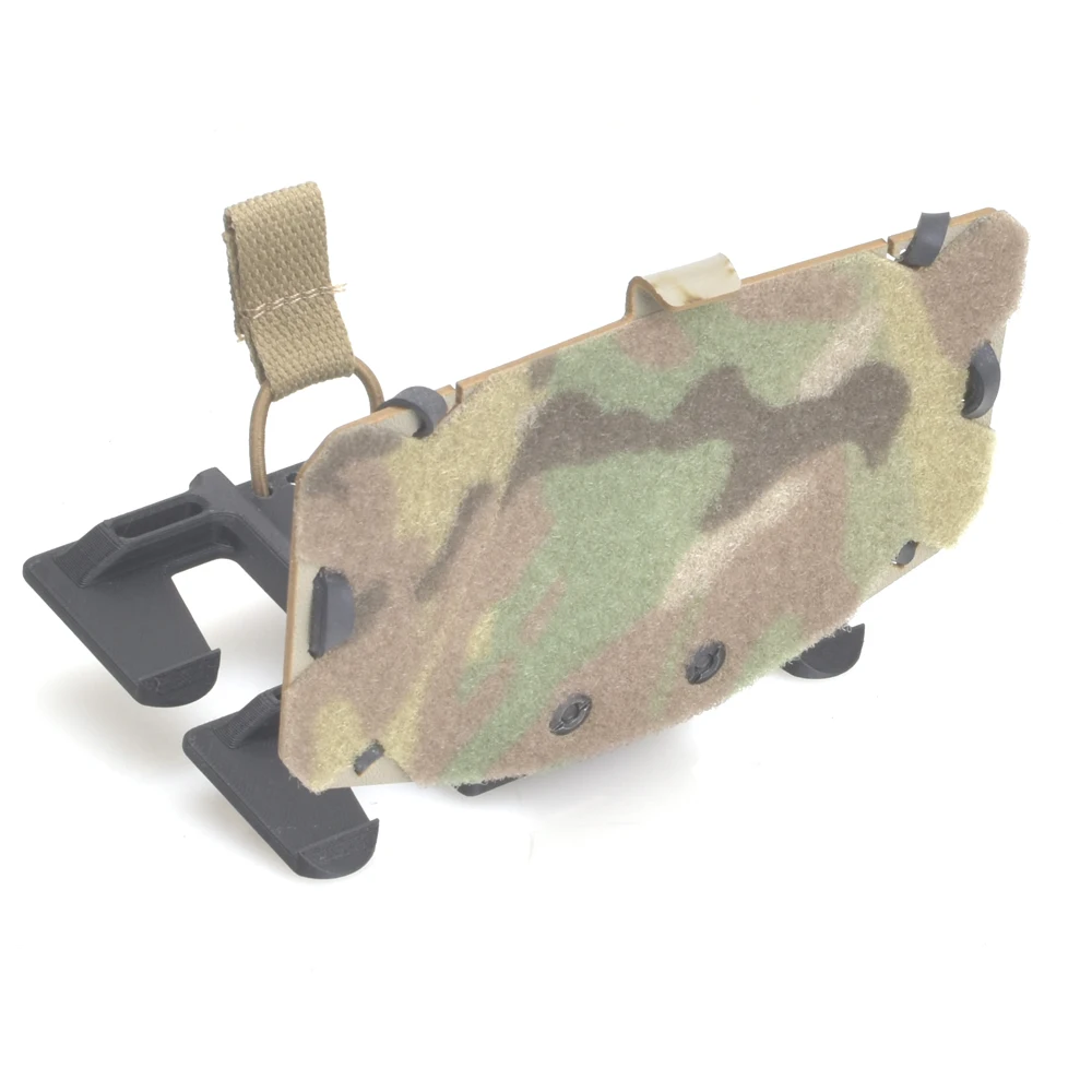 Tactical Vest MOLLE Navigation Phone Holder | Foldable & Sliding Design with Kydex Plate