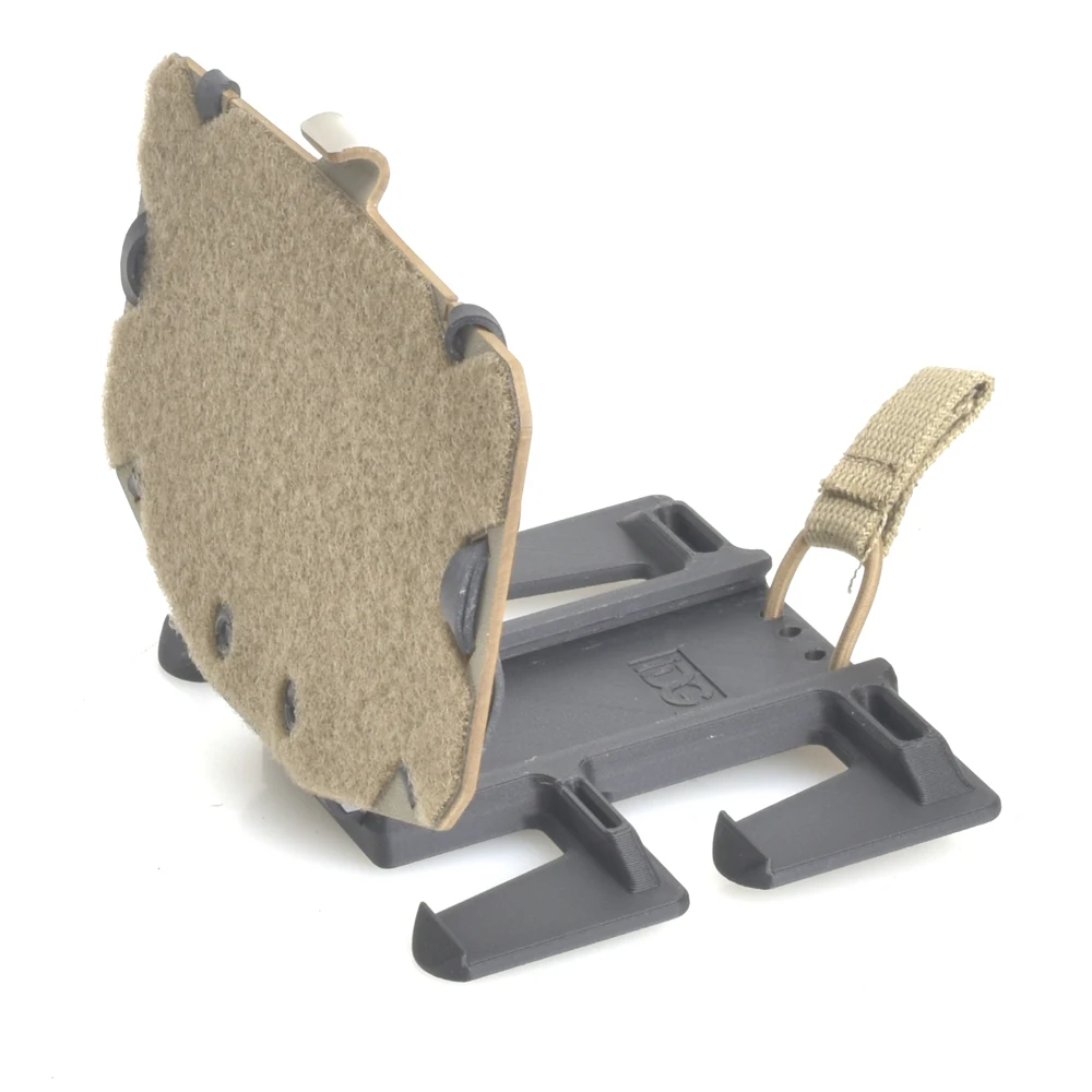 Tactical Vest MOLLE Navigation Phone Holder | Foldable & Sliding Design with Kydex Plate