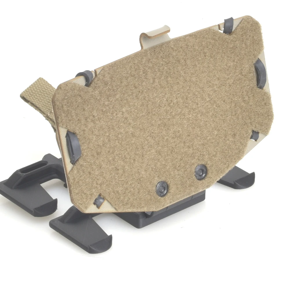 Tactical Vest MOLLE Navigation Phone Holder | Foldable & Sliding Design with Kydex Plate