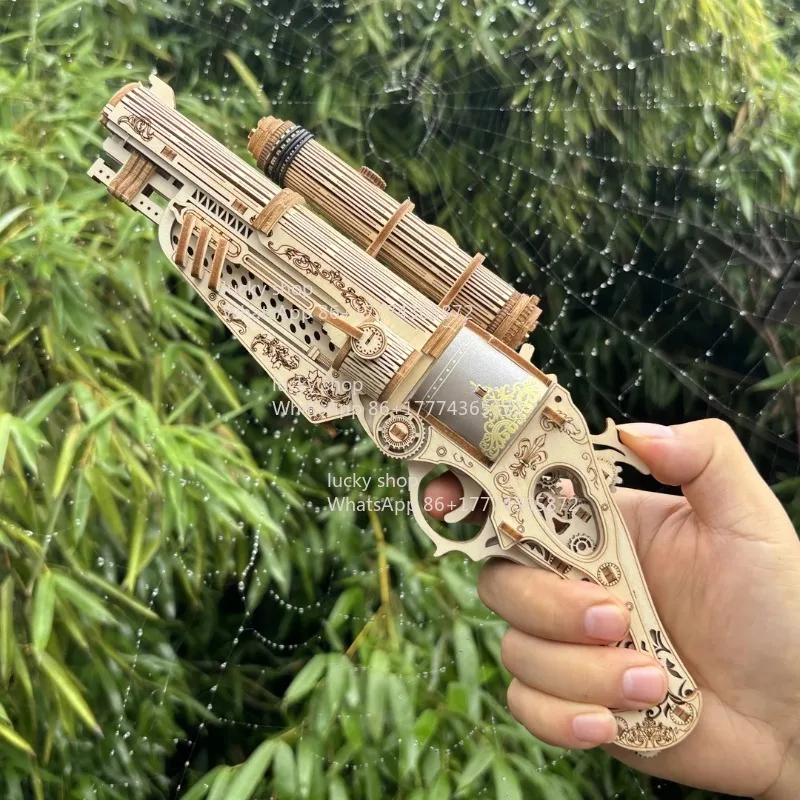 Pistol Model Miniature Building Kit Mechanical Gear Children's Birthday Gift