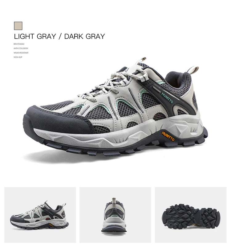 HUMTTO Hiking Shoes for Man Breathable Trekking Sneakers Mens Tennis Running Sneaker Men's Casual Sport Luxury Designer Trainers