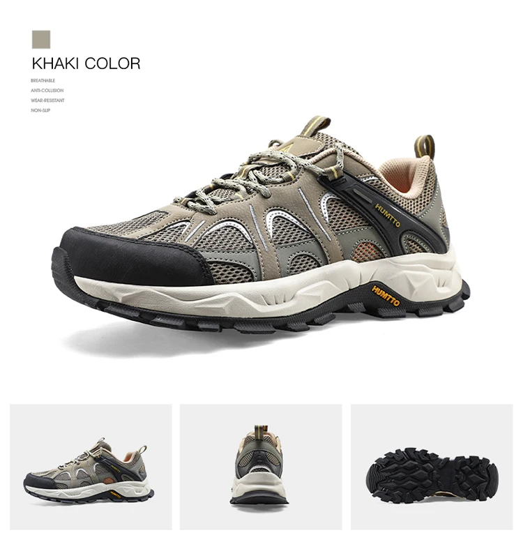 HUMTTO Hiking Shoes for Man Breathable Trekking Sneakers Mens Tennis Running Sneaker Men's Casual Sport Luxury Designer Trainers