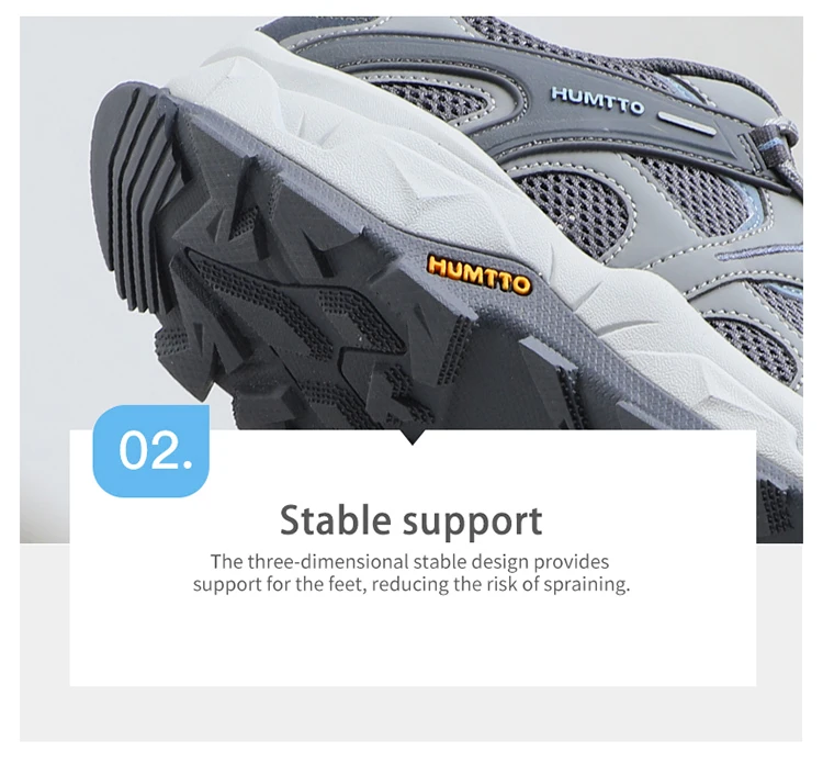 HUMTTO Hiking Shoes for Man Breathable Trekking Sneakers Mens Tennis Running Sneaker Men's Casual Sport Luxury Designer Trainers