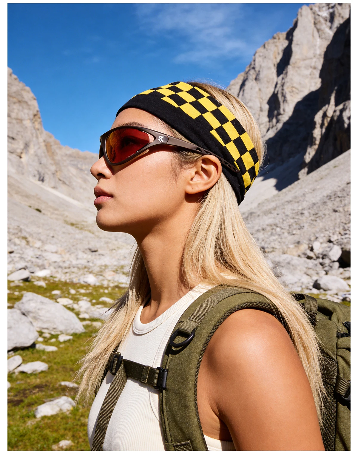 KAPVOE Hiking Sunglasses Outdoor Cycling Sports Eyewear Mountain Road Biking Glasses Racing Eyewear Stylish Cat-Eye Sunglasses