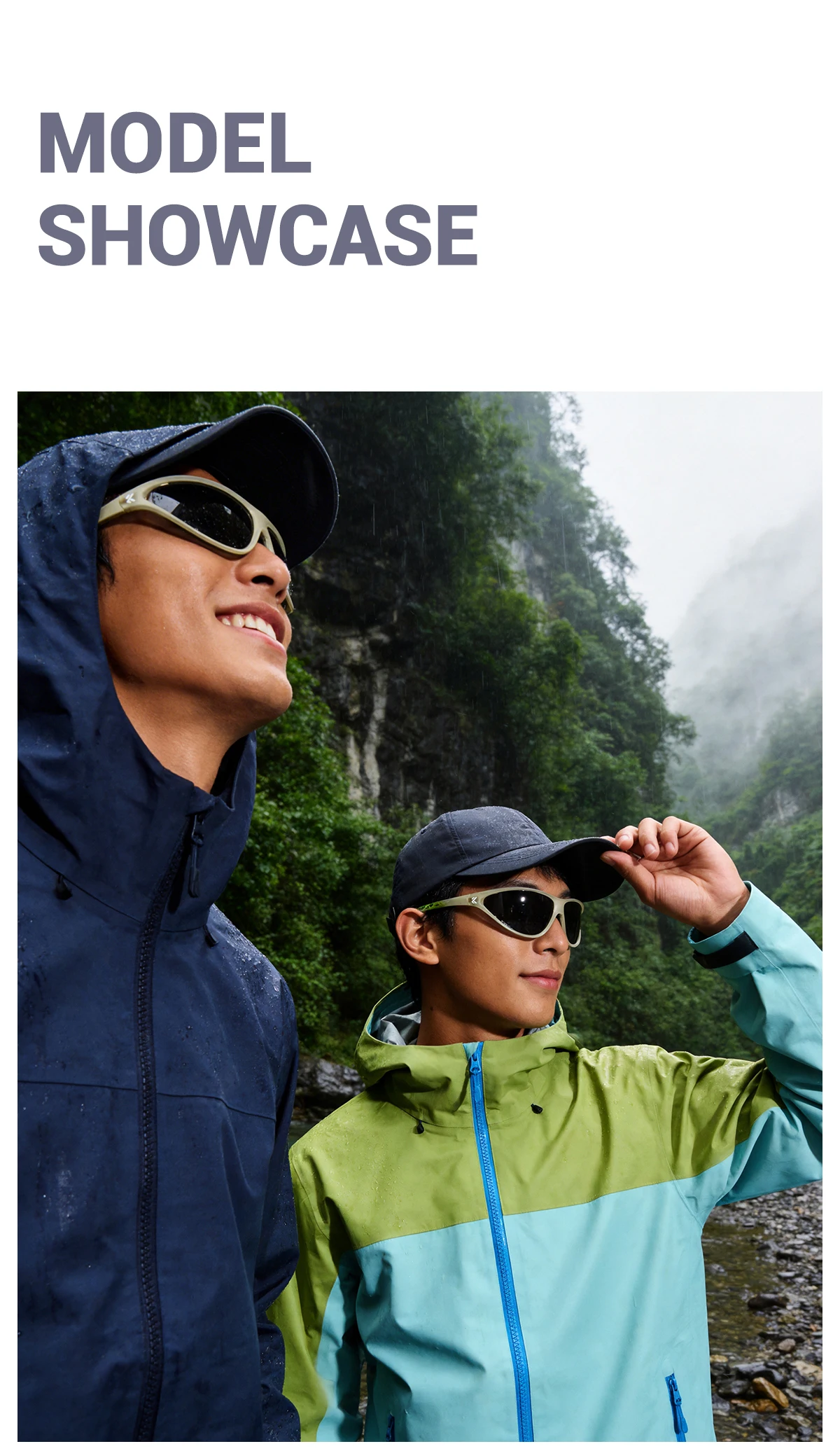KAPVOE Hiking Sunglasses Outdoor Cycling Sports Eyewear Mountain Road Biking Glasses Racing Eyewear Stylish Cat-Eye Sunglasses