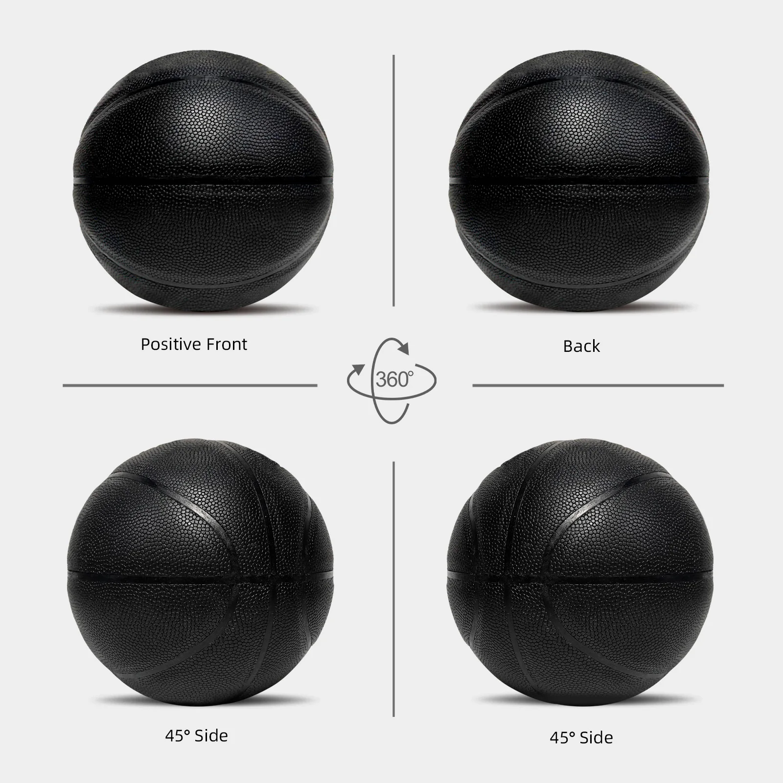 Size 3 Small Ball Weighted Basketball,No Logo 1.32/1.98LBS Trainer Heavy Basketball For Strength Training&Improving Ball Control