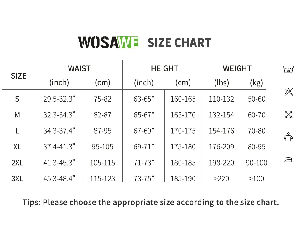WOSAWE Summer MTB Shorts Mountain Bike Cycling Padded Shorts Multi-Pockets Road Bike Trousers Outdoor Sports 2 in 1 Short Pants