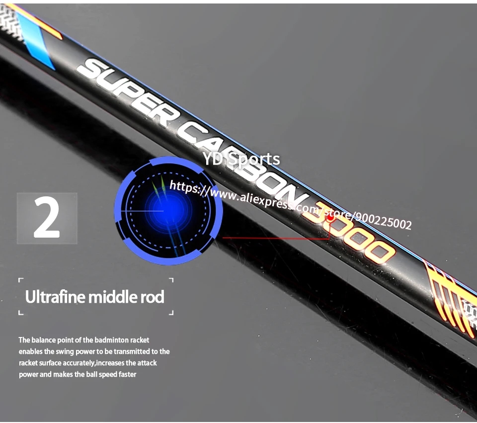 Lightest 10U Carbon Fiber Badminton Rackets Strung High Tension 22-35LBS Professional G4 13KG Racquet Speed Sports For Adult
