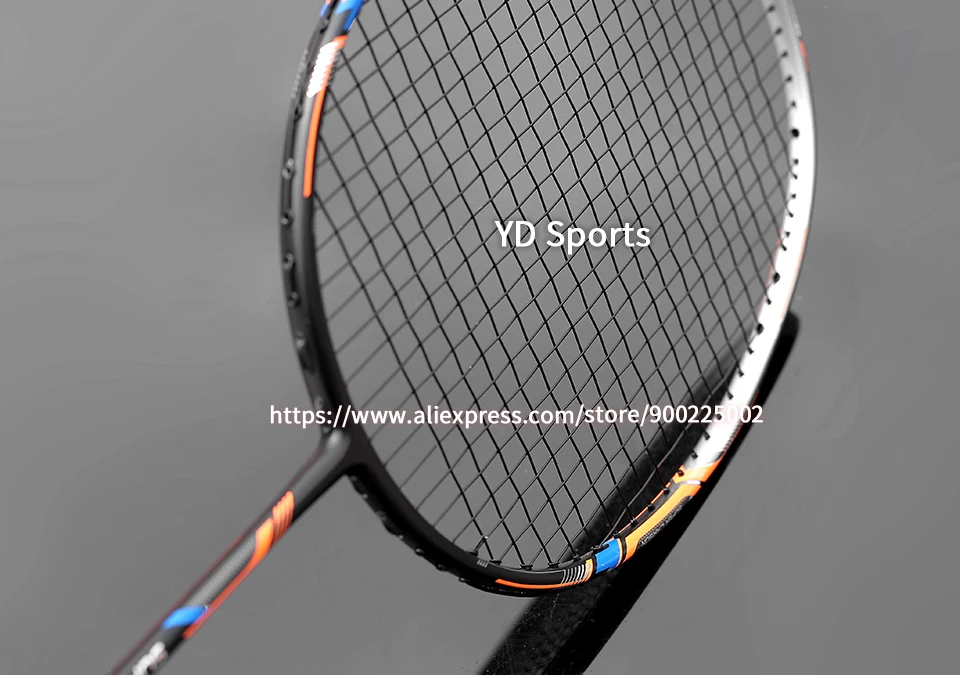 Lightest 10U Carbon Fiber Badminton Rackets Strung High Tension 22-35LBS Professional G4 13KG Racquet Speed Sports For Adult