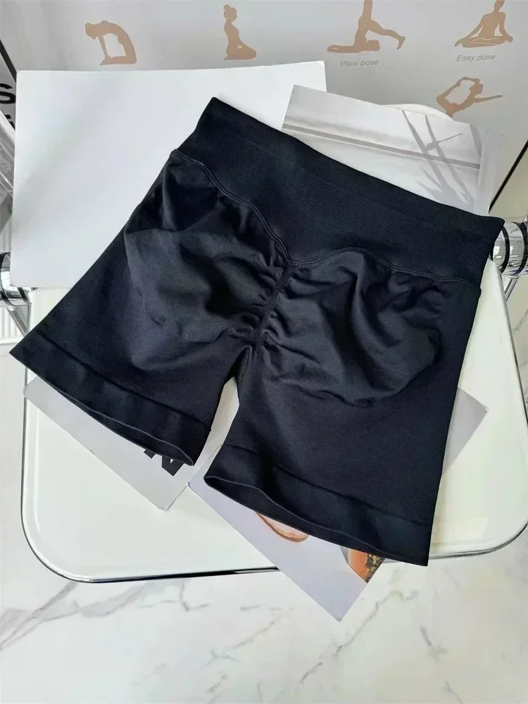 Keep That Pump Yoga Shorts Gym Shorts Recoil Scrunch Shorts Womem Seamless Silicone Printed High Quality Fitness Sport Shorts