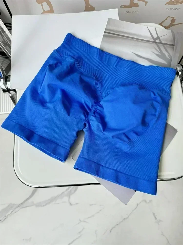 Keep That Pump Yoga Shorts Gym Shorts Recoil Scrunch Shorts Womem Seamless Silicone Printed High Quality Fitness Sport Shorts