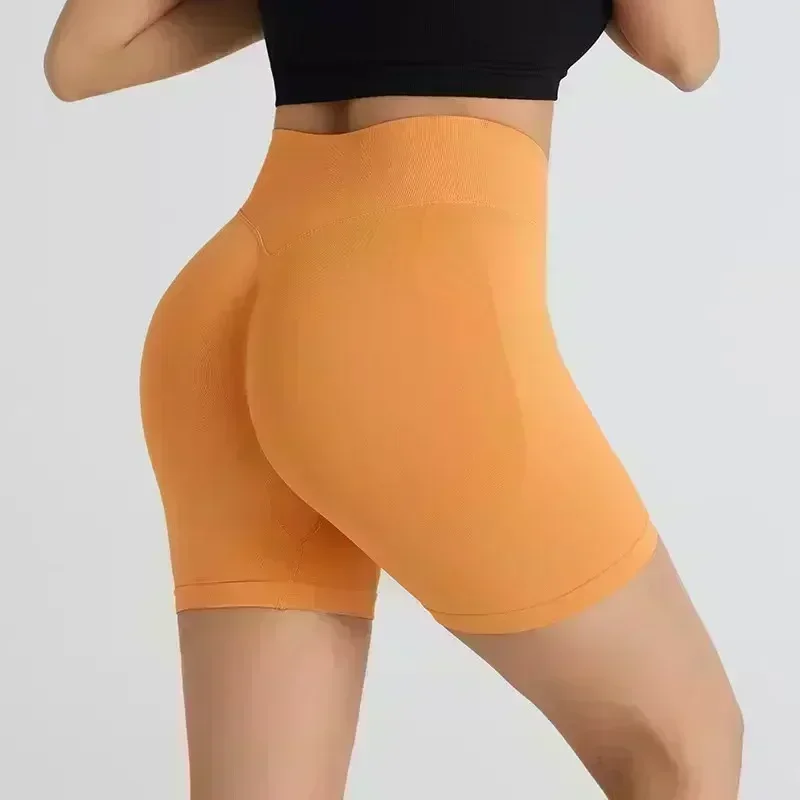 Keep That Pump Yoga Shorts Gym Shorts Recoil Scrunch Shorts Womem Seamless Silicone Printed High Quality Fitness Sport Shorts