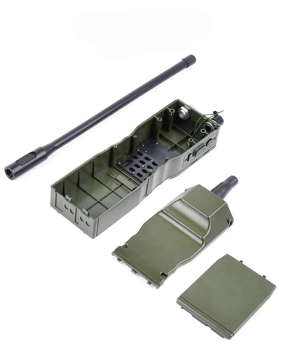 Tactical Military Softair Army Radio PRC 152 / PRC 148 Dummy Radio Case Antenna Package Talkie Walkie Interphone Model Cospaly