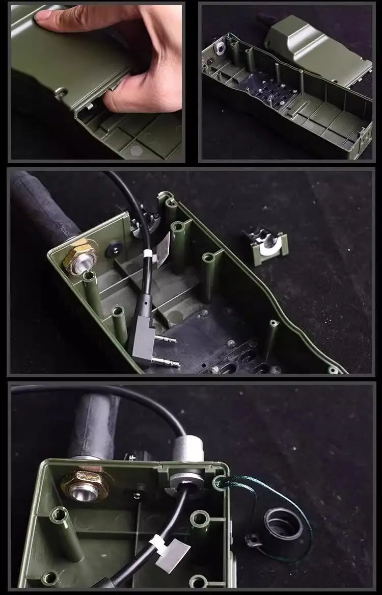 Tactical Military Softair Army Radio PRC 152 / PRC 148 Dummy Radio Case Antenna Package Talkie Walkie Interphone Model Cospaly