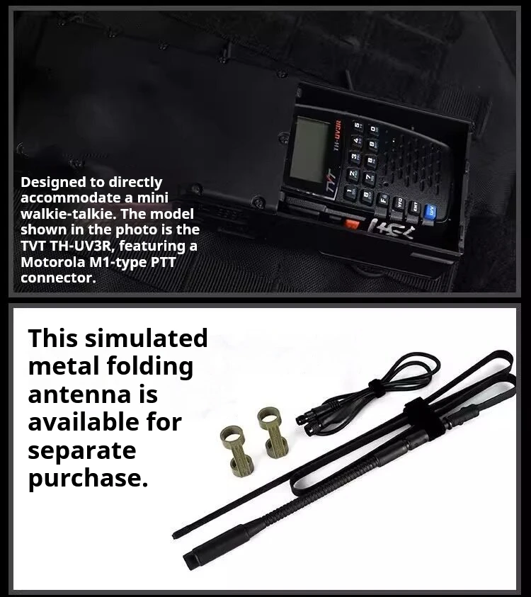 Tactical Military Softair Army Radio PRC 152 / PRC 148 Dummy Radio Case Antenna Package Talkie Walkie Interphone Model Cospaly