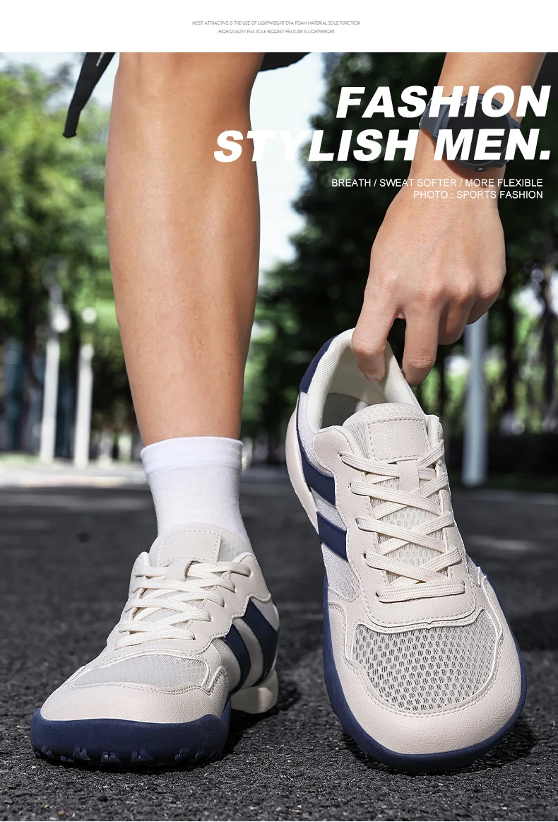 Wide-Toe Shoes, Summer Breathable Mesh Sports Shoes, Suitable for Both Men and Women as Outdoor Travel Shoes