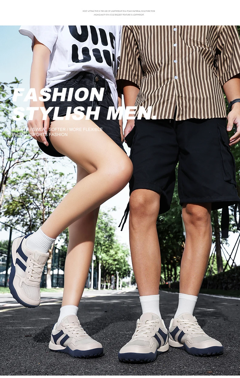 Wide-Toe Shoes, Summer Breathable Mesh Sports Shoes, Suitable for Both Men and Women as Outdoor Travel Shoes