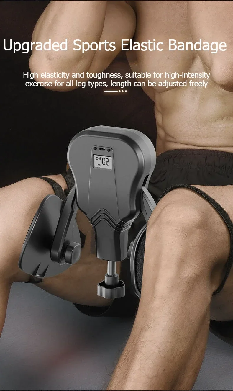 High Resistance 60KG Kegel Trainer Visible Resistance Pelvic Floor Exerciser Thigh Leg Tightening Home Fitness Workout Device