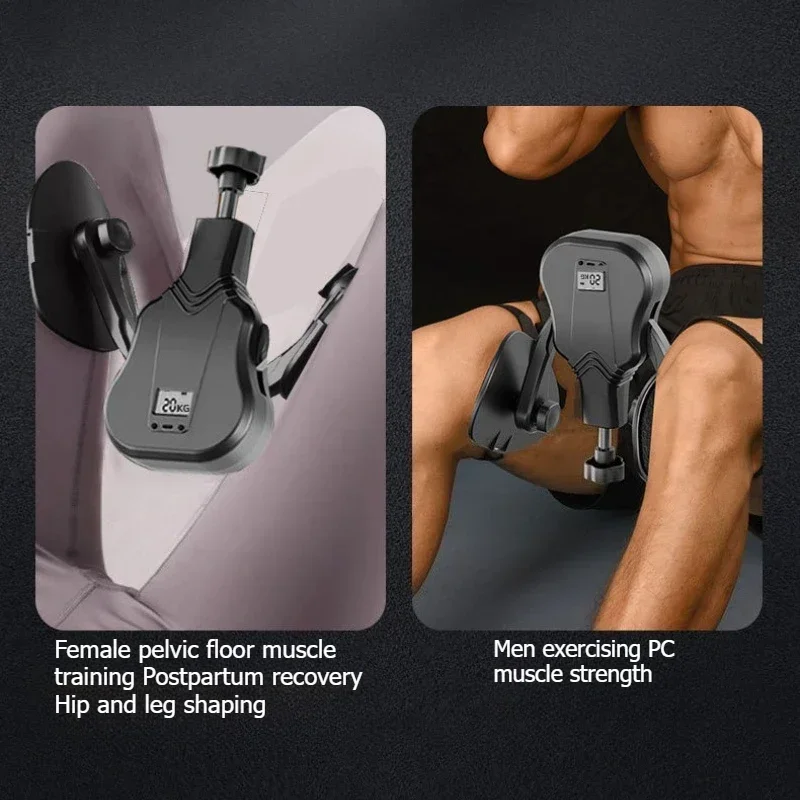High Resistance 60KG Kegel Trainer Visible Resistance Pelvic Floor Exerciser Thigh Leg Tightening Home Fitness Workout Device