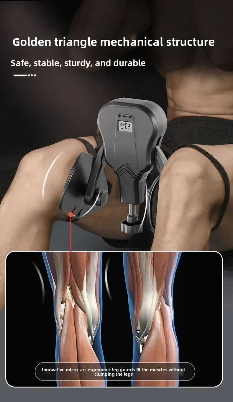 High Resistance 60KG Kegel Trainer Visible Resistance Pelvic Floor Exerciser Thigh Leg Tightening Home Fitness Workout Device