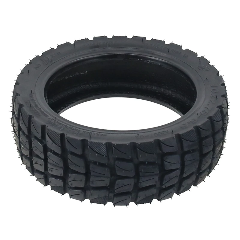 10x2.75-6.5 Tubeless Tire for KuKirin G2 G3 A1 Electric Scooter, High Compatibility Vacuum Tire with Curved Air Nozzle